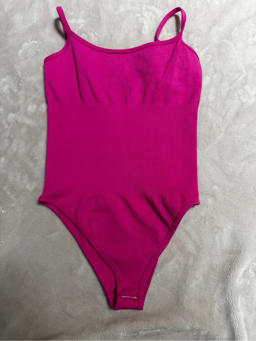 Hot pink snatching body suit medium